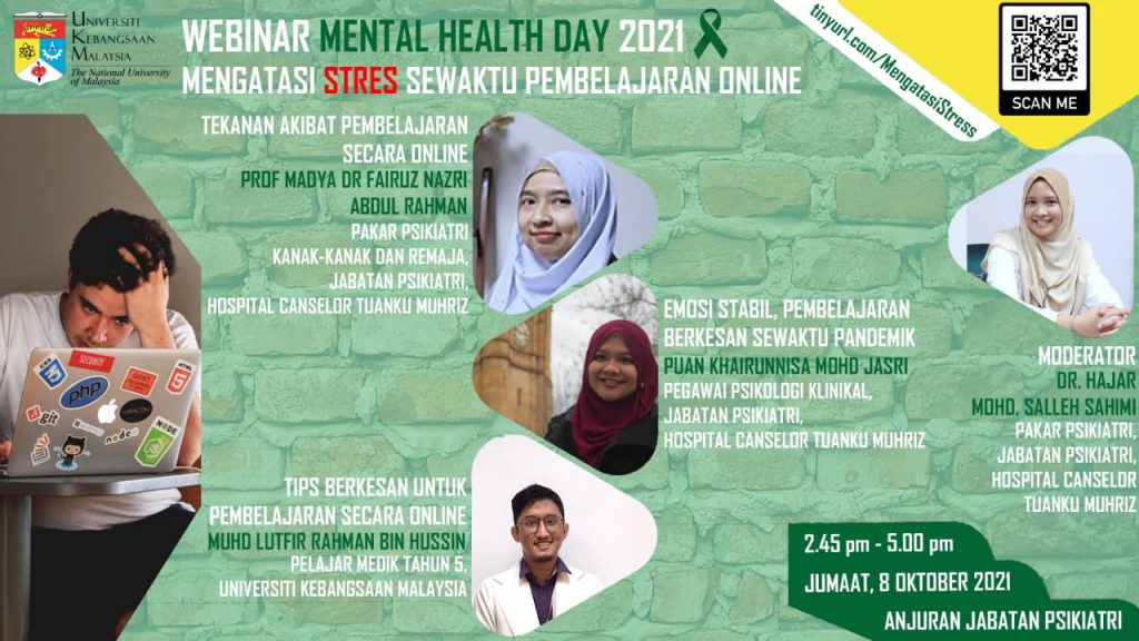 Webinar “Mengatasi Stres Sewaktu Pembelajaran Online”